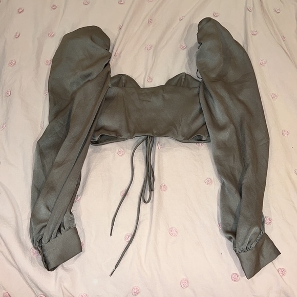 12th Tribe Final Cut Lace Up Top - Picture 5 of 6